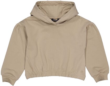 Quapi Meisjes hoodie - Dinte - Donker zand - Maat 122/128