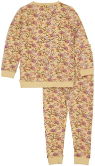 Quapi Meisjes pyjama puck aop flower Beige - 104