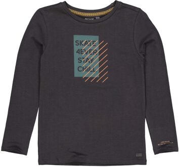 Quapi Meisjes shirt - Taylor - Grijs - Maat 134/140