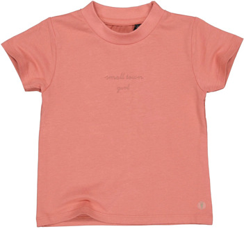 Quapi Meisjes t-shirt marion old pink Oranje - 110