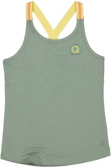 Quapi Meisjes top - Teunise - Army groen - Maat 98/104