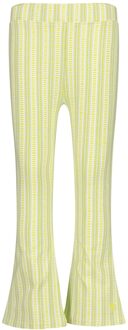 Quapi Zomer broek meisjes - groen - AOP grafisch - Fymme - Maat 122/128