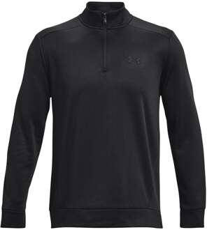 Quarter Half-Zip Longsleeve Heren zwart - M