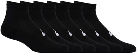 Quarter Hardloop Sokken (6-pack) zwart - 47-49