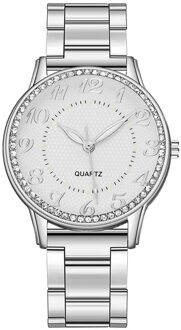 Quartz Horloges Luxe Horloge Quartz Horloge Rvs Dial Casual Bracele Horloge Horloges Klok Relojes Feminino
