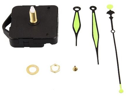 Quartz Klok Movement Mechanism Diy Repair Parts + Lichtgevende Wijzers