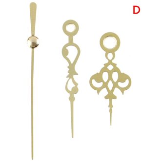 Quartz Klok Movement Mechanism Gouden Handen Onderdelen Handen Diy Vervangen Reparatie Wandklok Onderdelen Kit