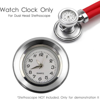 Quartz Stethoscope Watch Clock Time Accessory Kit for Dual Head Doctor Medical Stethoscope