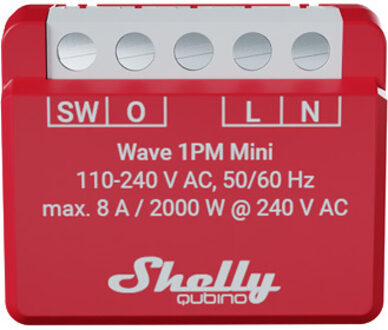 Qubino Wave 1PM Mini Relais