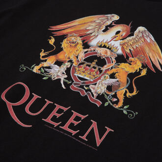 Queen Crest Men's T-Shirt - Black - S Zwart