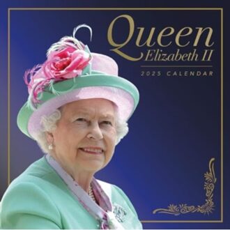 Queen Elizabeth Ii Square Wall Calendar 2025 - Calendars, Carousel