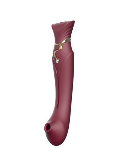 Queen - G-Spot Vibrator en Air Pulse Stimulator