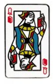 Queen Of Books Enamel Pin - Out of Print