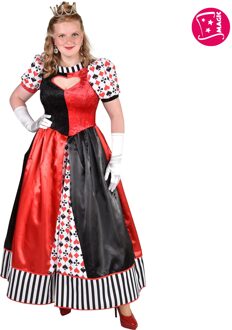 Queen Of Cards Jurk Premium Lang Multikleur - Print