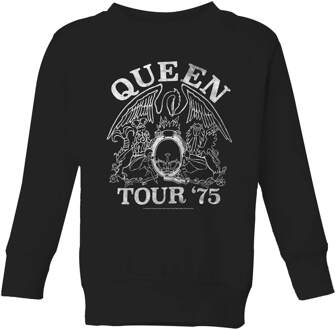 Queen Tour 75 Kids' Sweatshirt - Black - 122/128 (7-8 jaar) Zwart - M
