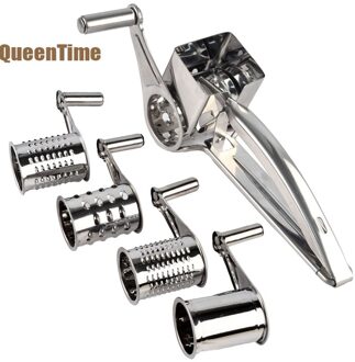 Queentime Handleiding Kaas Chocolade Raspen Rvs Wortel Aardappel Snijmachine Multifunctionele Keuken Fruit & Vegetable Gereedschap