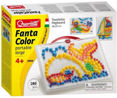 Quercetti Fantacolor Portable 280-delig Multikleur