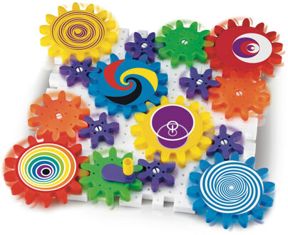 Quercetti Kaleido Gears 55-delig Multikleur