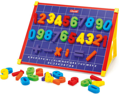 Quercetti Magneta Magneetcijfers 2-in-1 53-delig Multikleur