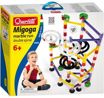 Quercetti Marble Run - Double Spiral (28656800) Multi