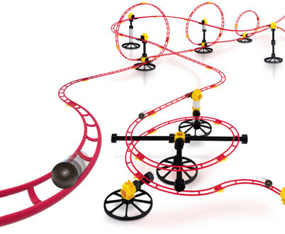 Quercetti Rollercoaster Maxi Rail 16 Meter 253-delig