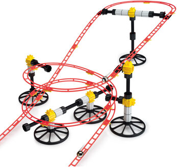 Quercetti Rollercoaster Mini Rail Knikkerbaan 150-delig Multikleur