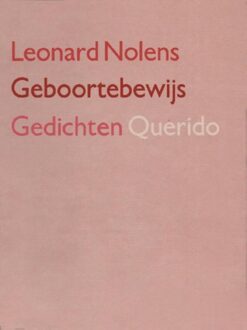 Querido Geboortebewijs - eBook Leonard Nolens (9021450534)