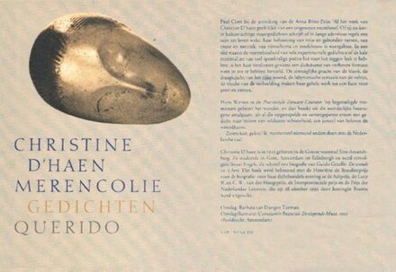 Querido Merencolie - eBook Christine D'Haen (902145405X)
