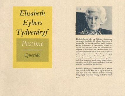 Querido Tydverdryf Pastime - eBook Elisabeth Eybers (9021448629)