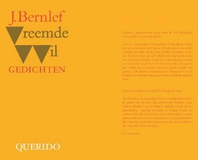 Querido Vreemde wil - eBook J. Bernlef (9021448424)