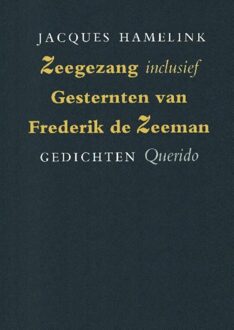 Querido Zeegezang, inclusief gesternten van Frederik de zeeman - eBook Jacques Hamelink (9021448734)