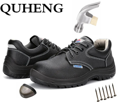 QUHENG Waterproof Winter Men with Fur Warm Snow Women Boots Work Casual Shoes Sneakers Non-Slip Big Size Free Shipping