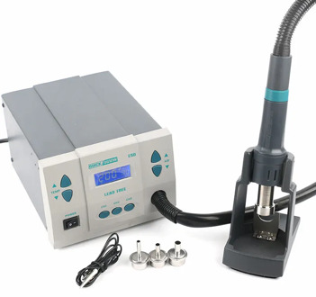 Quick 861DW Lead-free Hot Air Gun Soldering Station Intelligent Digital Display 1000W Rework Station For PCB Chip Repair