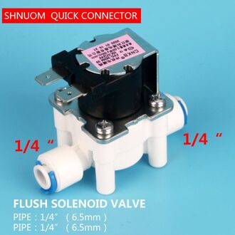 Quick-Connect 1/4 "DC24V Afval Water Magneetventiel 300cc Flow Inlaat Ro Waterzuiveraar CNKB-FPD-360M30 Elektromagnetische Klep