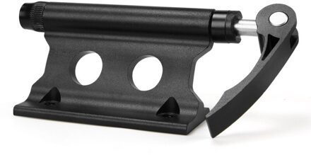 Quick Release Bicycle Block Front Fork Fixed Clip Bike Fork Mount Alloy Luggage Holder Rack for Truck Trailer Cycling Accessory zwart