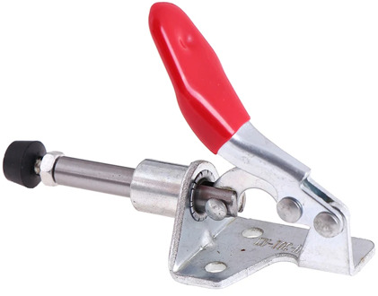 Quick Release Clamp Adjustable Toolbox Case Metal Toggle Latch Catch Clasp / 198Lbs 90kg Anti-Slip Push Pull Toggle Clamp Tools