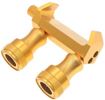 Quick Release Fiets Pedaal Houder Adapter Voor Brompton Vouwfiets Zadel Pedalen Mount Voor Aceoffix Fiets Pedaal goud