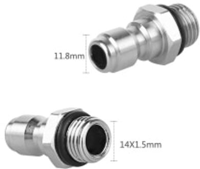 Quick Release Hogedrukreiniger Connector Koppeling Vervanging Montage Adapter