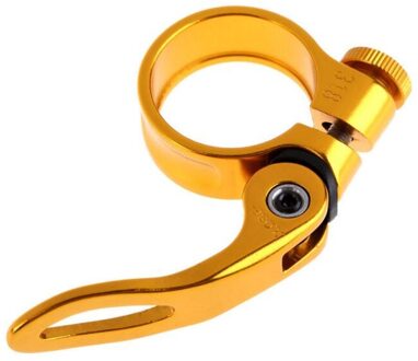 Quick Release Legering Fiets Zadelpenklem Mountain Road Fiets Fixed Gear Draagbare Fiets Clip Qr 34.9Mm Y