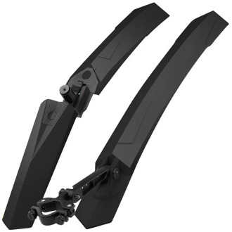 Quick Release Mountain Bike Fenders 2PCS Front Rear Cycling Bike Mudguard MTB Bicycle Wings With LED Rear Light Bike Accessories