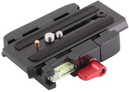 Quick Release Plate Assembly P200Clamp Adapter for Manfrotto 577 501 500AH 701HDV Q5 Camera Tripod Aluminum Quick Release Plate