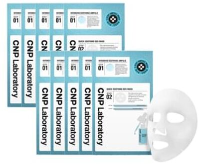 Quick Soothing S.O.S 2-Step Mask Bundle Set 2ml + 25ml x 10 sheets