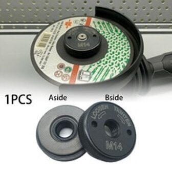 Quick Spanmoer M14 Haakse Slijper Spanmoer Flex 115 - 230 Black Power Gereedschap Slijpmachines 115Mm-230mm Flens Moer Vervangen Tool