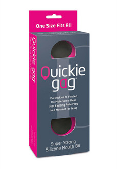 Quickie Gag - Bit Gag - One Size