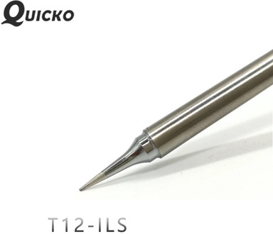 QUICKO T12-ILS T12-IL Series Soldering Iron Tips welding heads for FX9501 FX951 Handle Quicko T12 OLED&LED soldering station