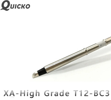 QUICKO XA High-gradeT12-BC2 BC1 BC3 soldering iron Tip/ small horseshoe-shaped Welding head for T12 series soldering station