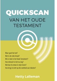 Quickscan Van Het Oude Testament - Hetty Lalleman