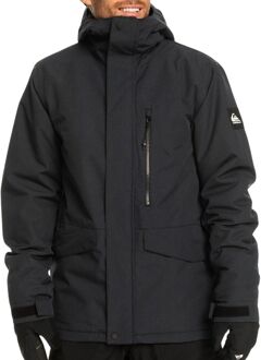 Quiksilver mission solid ski jas zwart heren heren