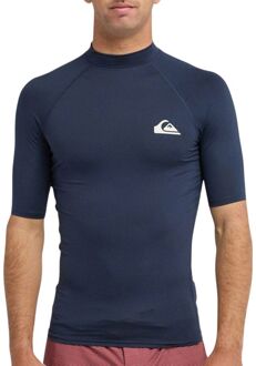 Quiksilver S/S Rashguard Surfshirt Heren - L
