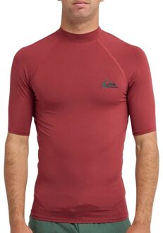 Quiksilver S/S Rashguard Surfshirt Heren - L